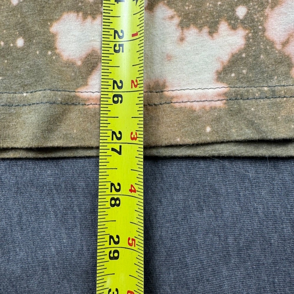 Hello Fall Bleached T Shirt Women's XL Bella Canvas Graphic Tee Autumn Vibes - Picture 6 of 9